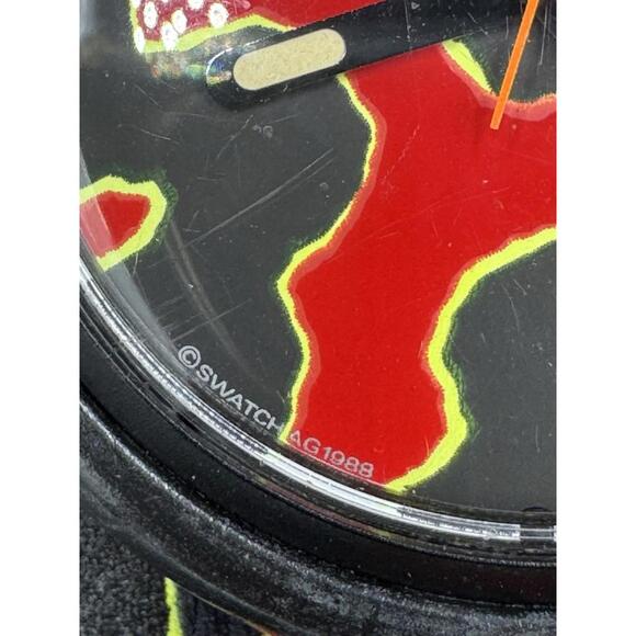 Rare 1988 Pop Swatch PWBB104 Trifoli Animal Quartz Watch - Picture 4 of 9